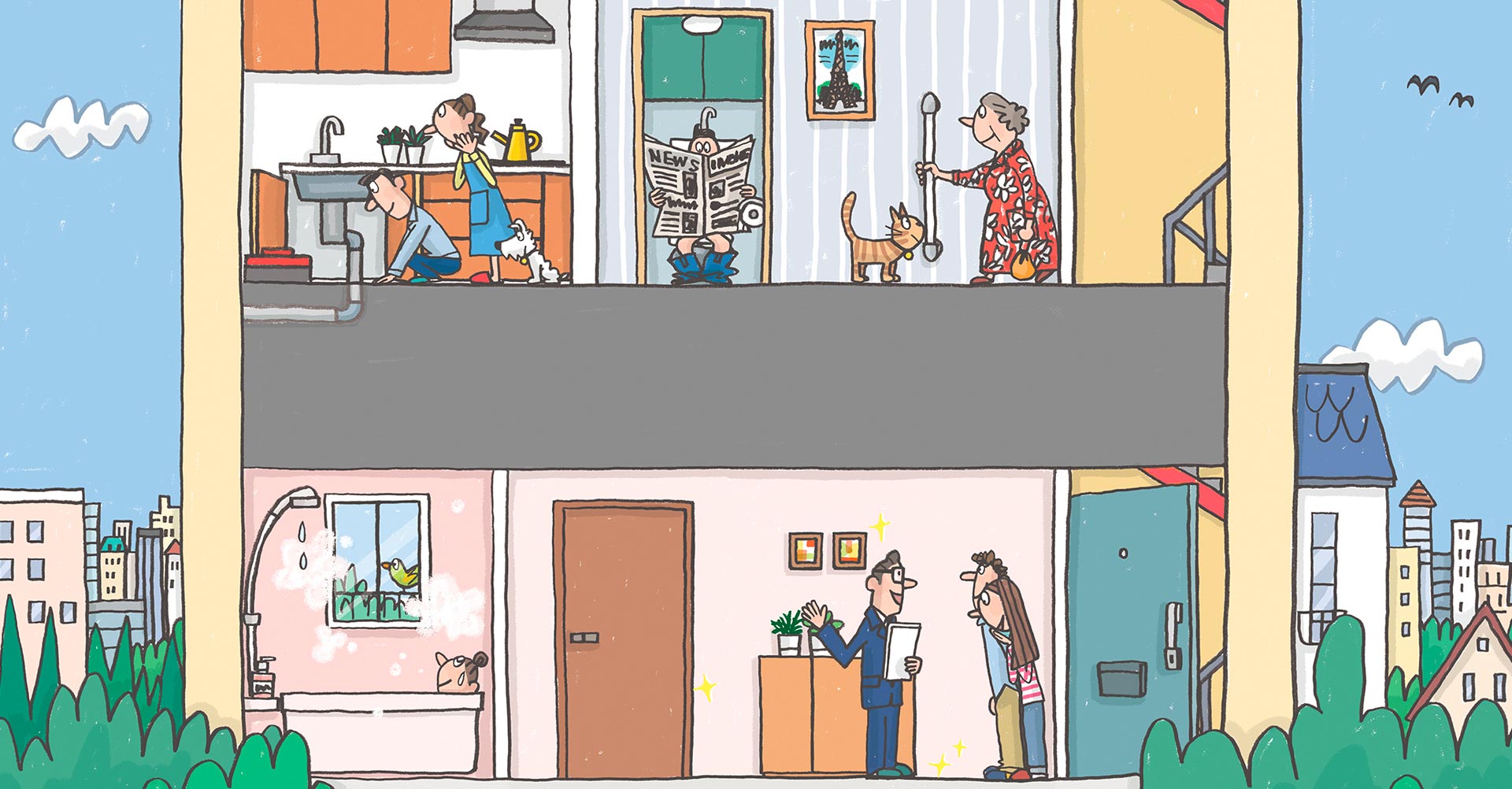 「なぜ？」で分かる、オオサキのこと　イラスト3