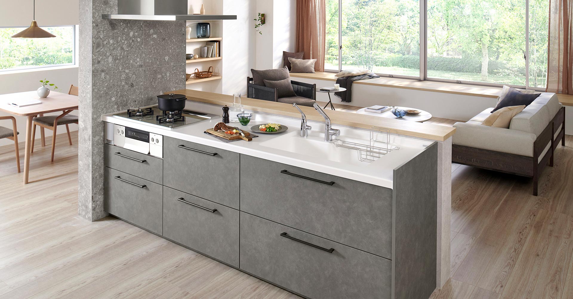 オオサキが手掛けたキッチンのリフォーム後