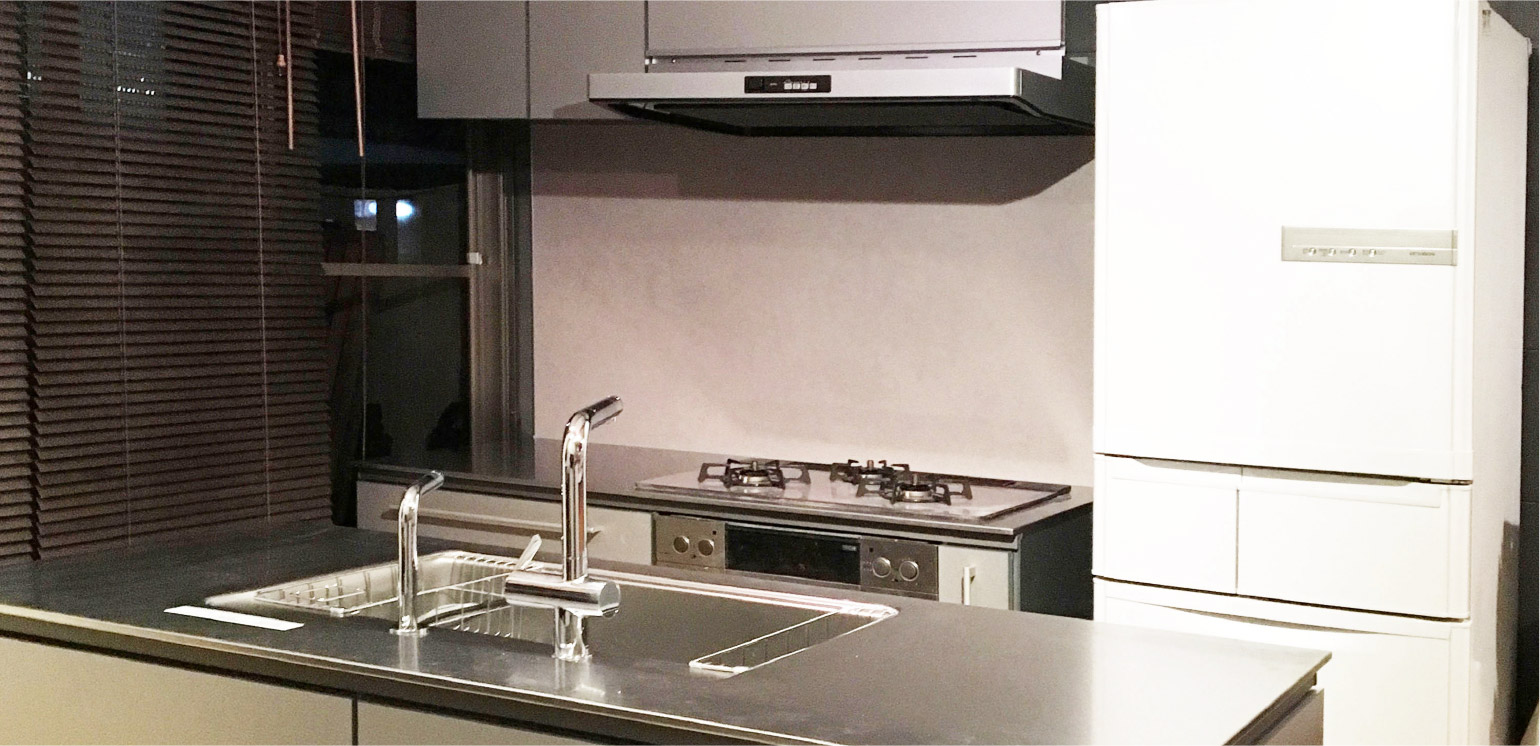 キッチンリフォームの施工事例02