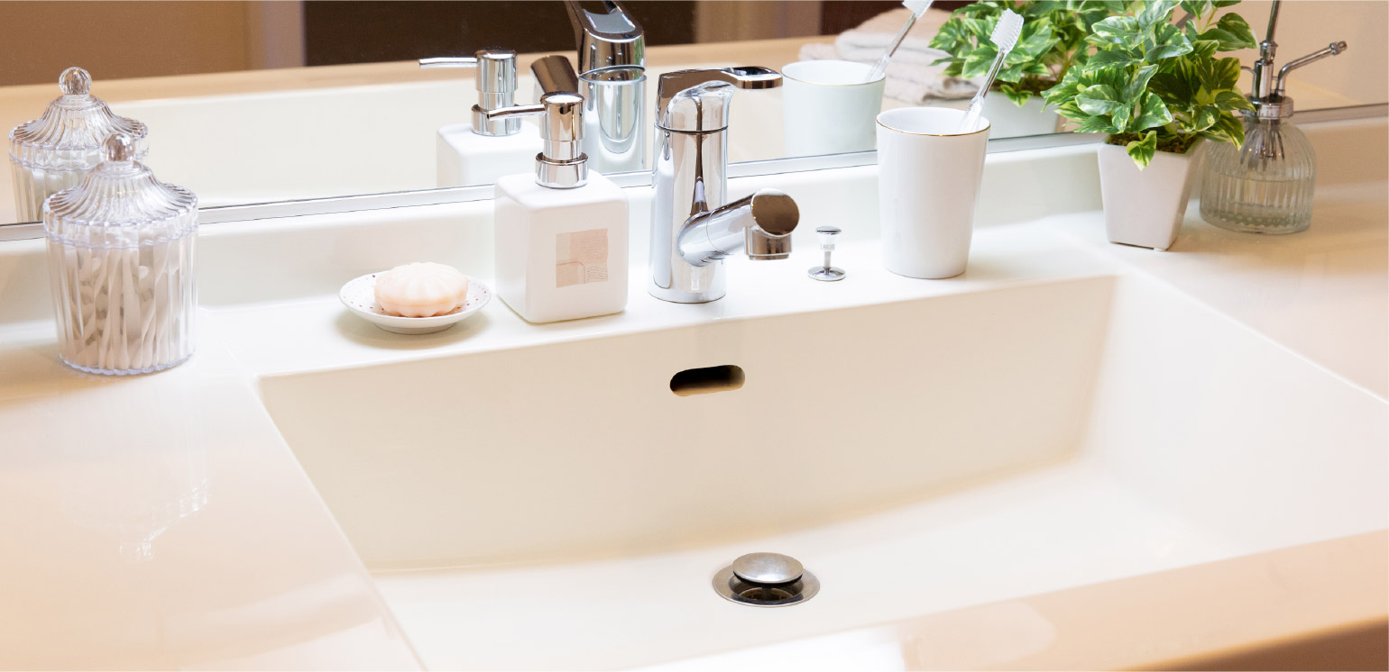 洗面所・洗濯機のつまり