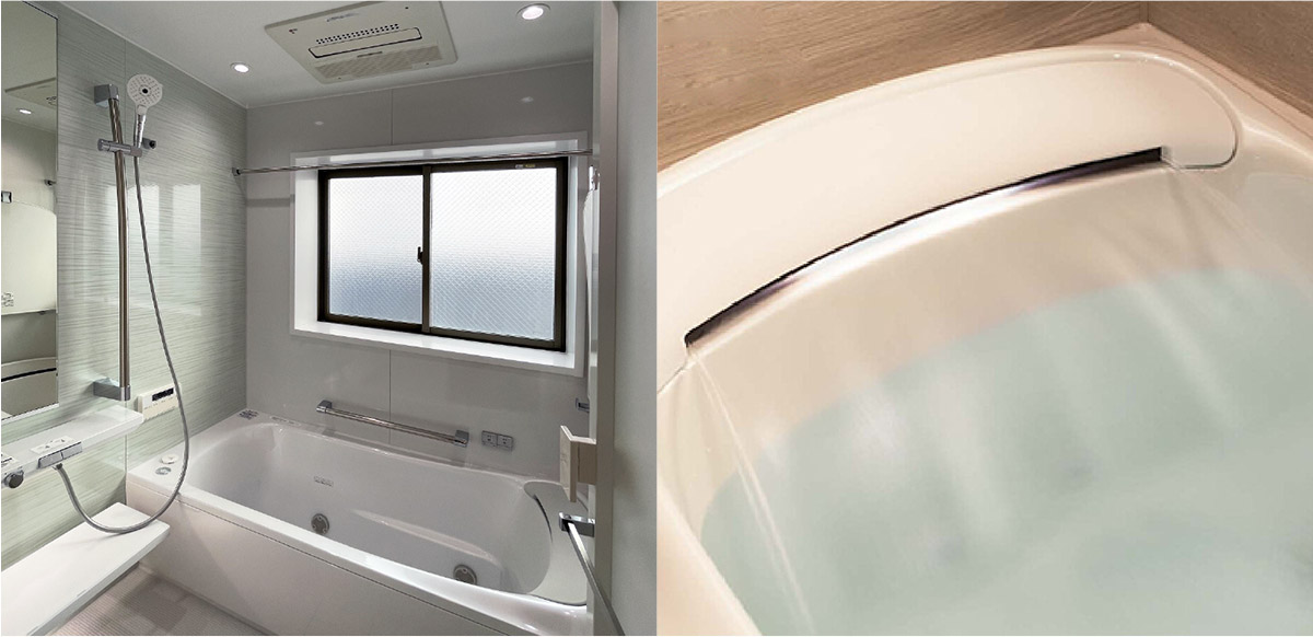 浴室リフォームの施工事例1