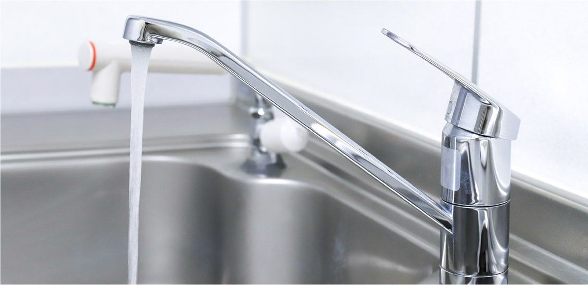 キッチンの水漏れ