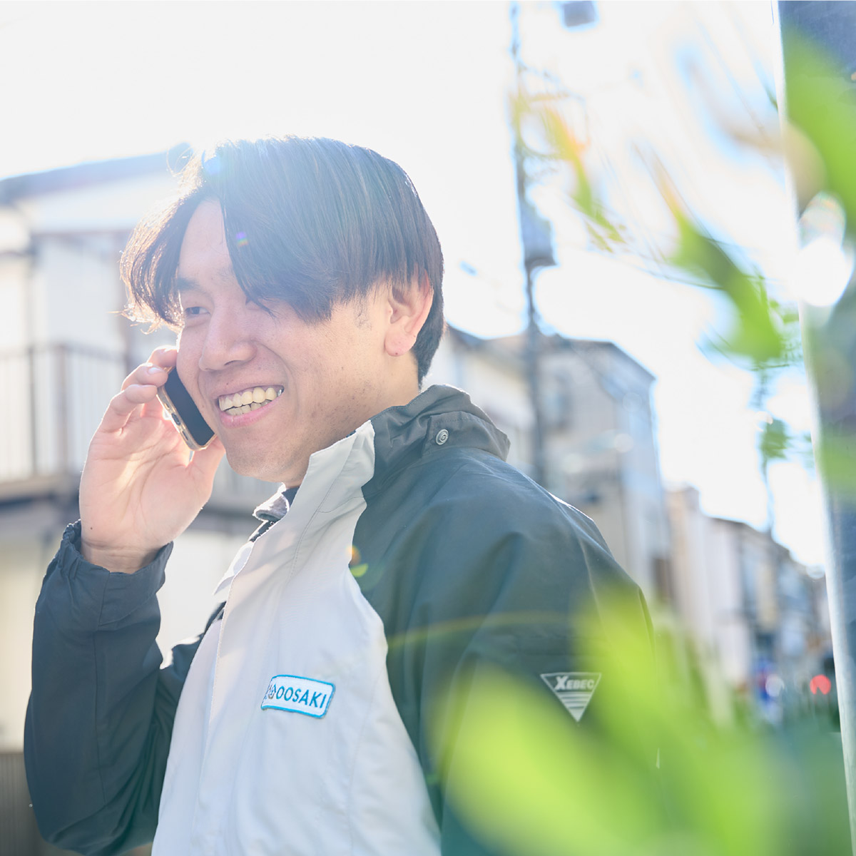 先輩社員インタビュー　2022年入社／中途採用　工事部主任 01