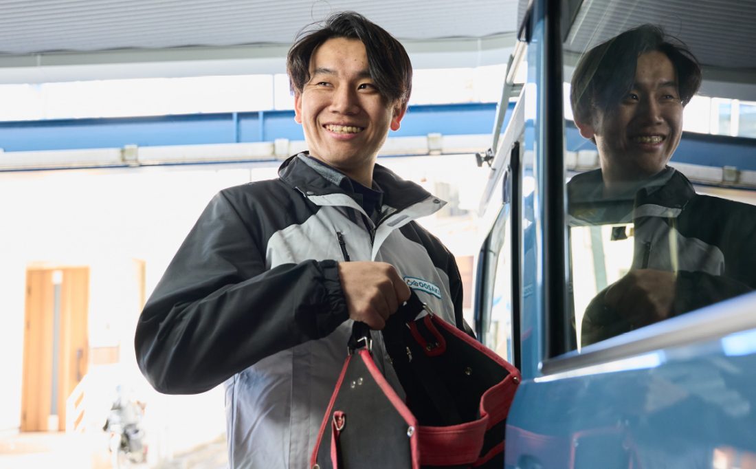 先輩社員インタビュー　2022年入社／中途採用　工事部主任