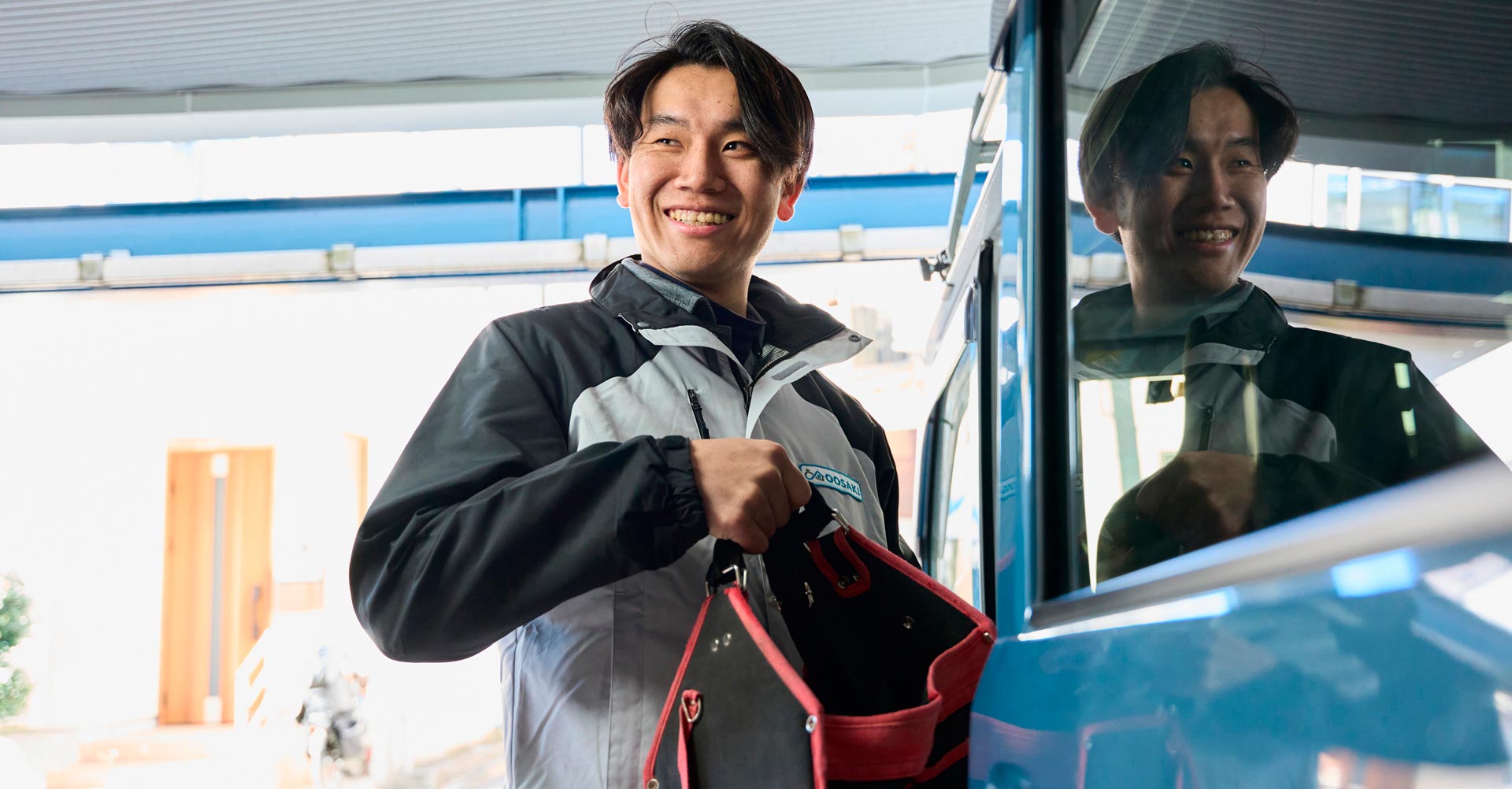 先輩社員インタビュー　2022年入社／中途採用　工事部主任