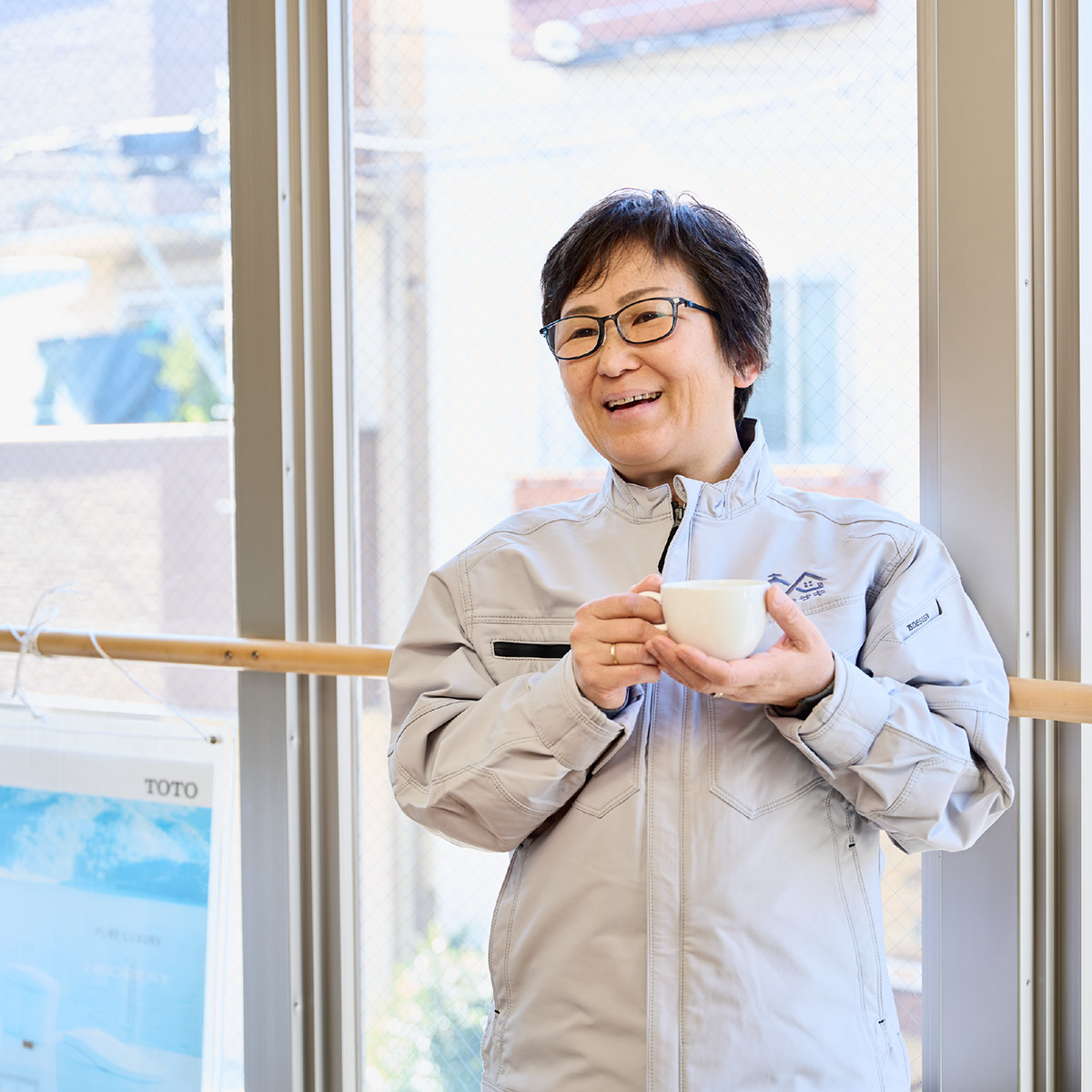 先輩社員インタビュー　2013年入社／中途採用　リフォーム部部長 02