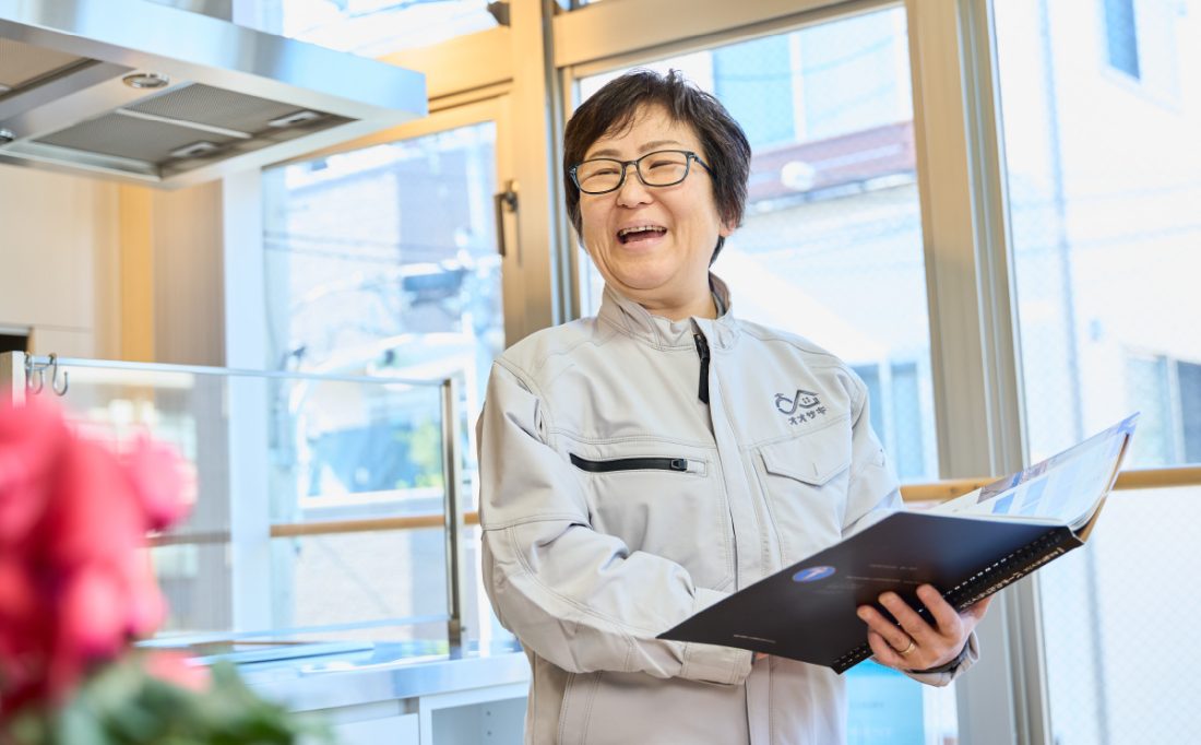 先輩社員インタビュー　2013年入社／中途採用　リフォーム部部長