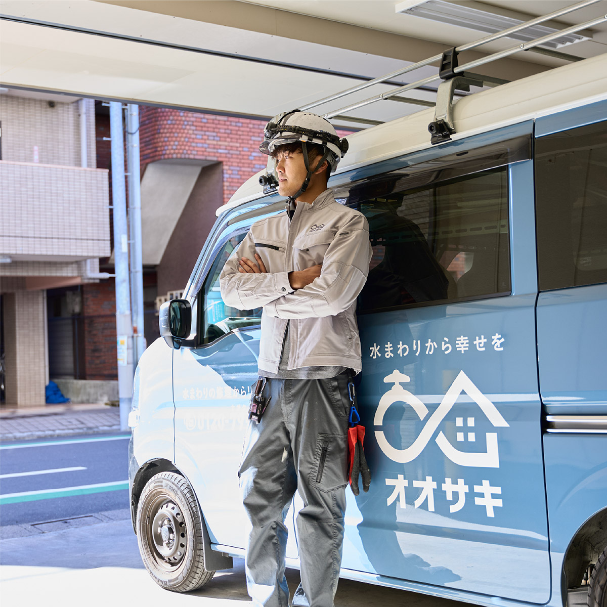 先輩社員インタビュー　2020年入社／中途採用　工事部係長 02