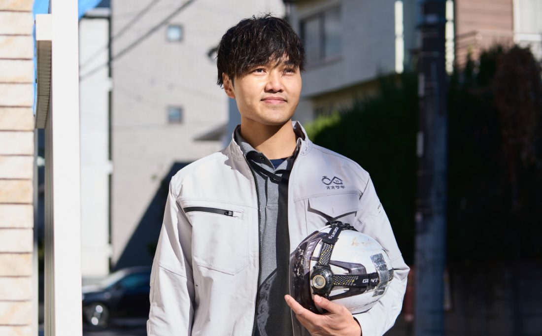 先輩社員インタビュー　2020年入社／中途採用　工事部係長