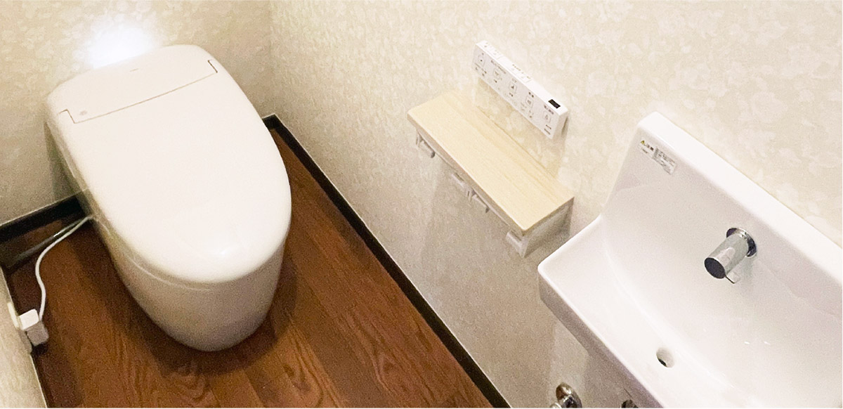 トイレリフォームの施工事例2