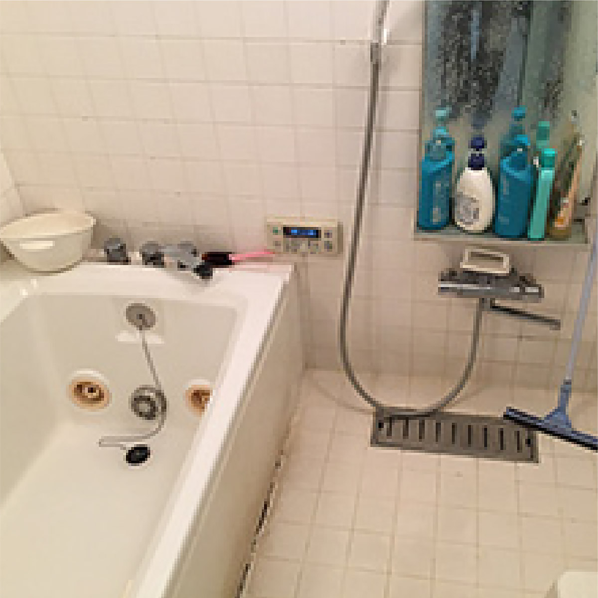 目黒区戸建て住宅／ユニットバスTOTO シンラ HKシリーズ Dタイプ　施工前