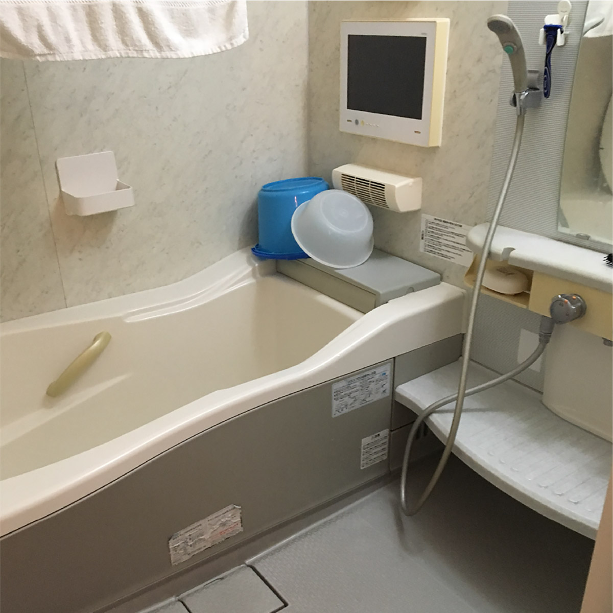 品川区戸建て住宅／ユニットバスTOTO シンラ WKシリーズ Cタイプ 1418　施工前