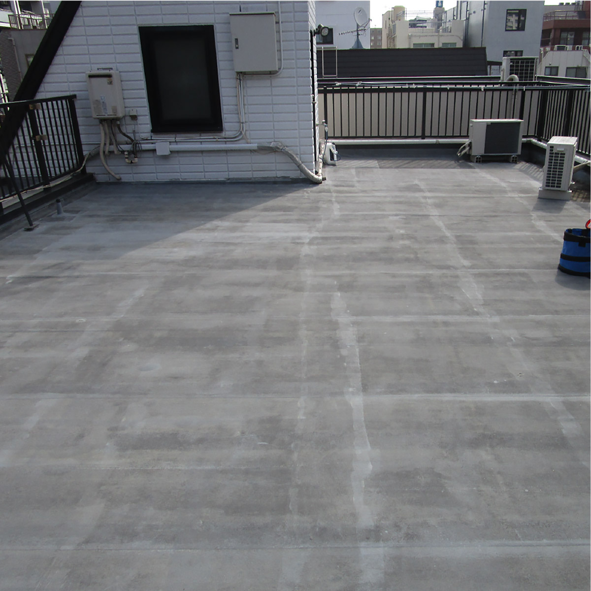 品川区戸建て住宅／屋上防水工事　施工前