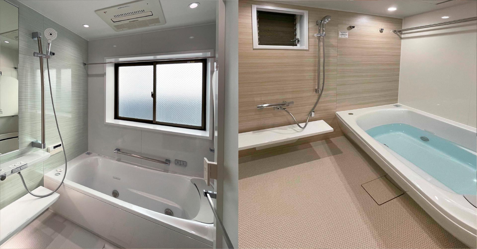 浴室リフォームの施工事例